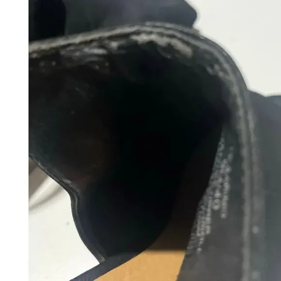 Lucky Brand Black Leather Open-Toe Sandals • Women’s Size 9 • Casual Chic - Picture 6 of 7